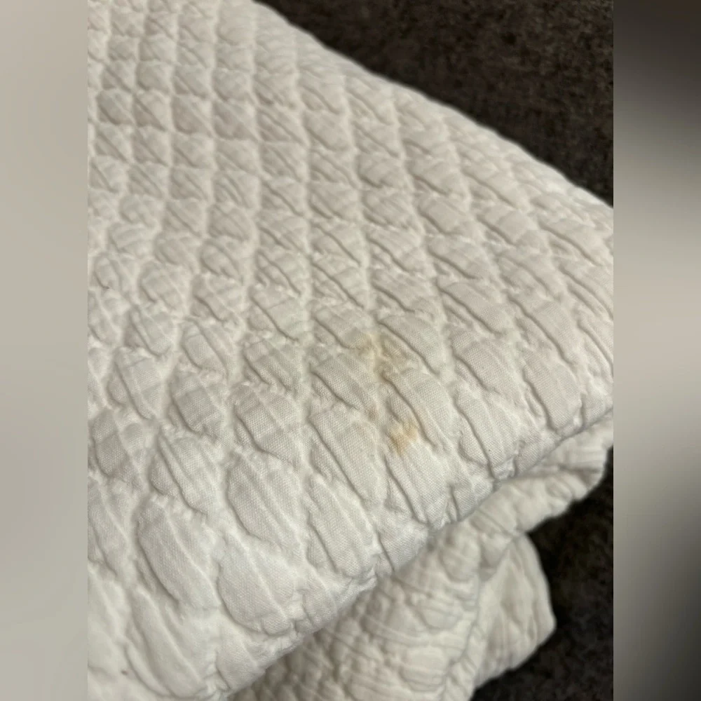 West Elm Organic Cotton Quilted Duvet